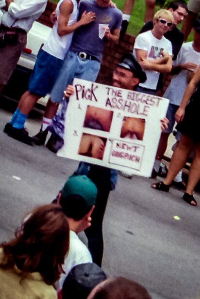 Pride, 1995 Pick the biggest asshole