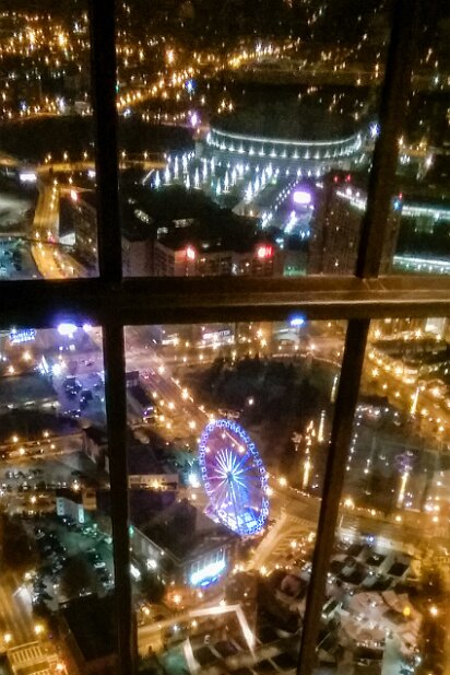 Delcia's Visit 2014-12 At the Sundial