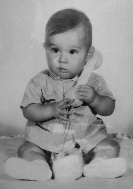 Baby David Don't know when or where this was taken... but it's me!