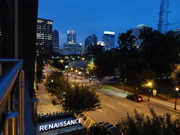 Rooftop bar at Marriot Renaissance