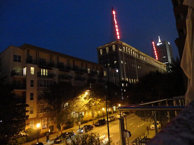 Rooftop bar at Marriot Renaissance